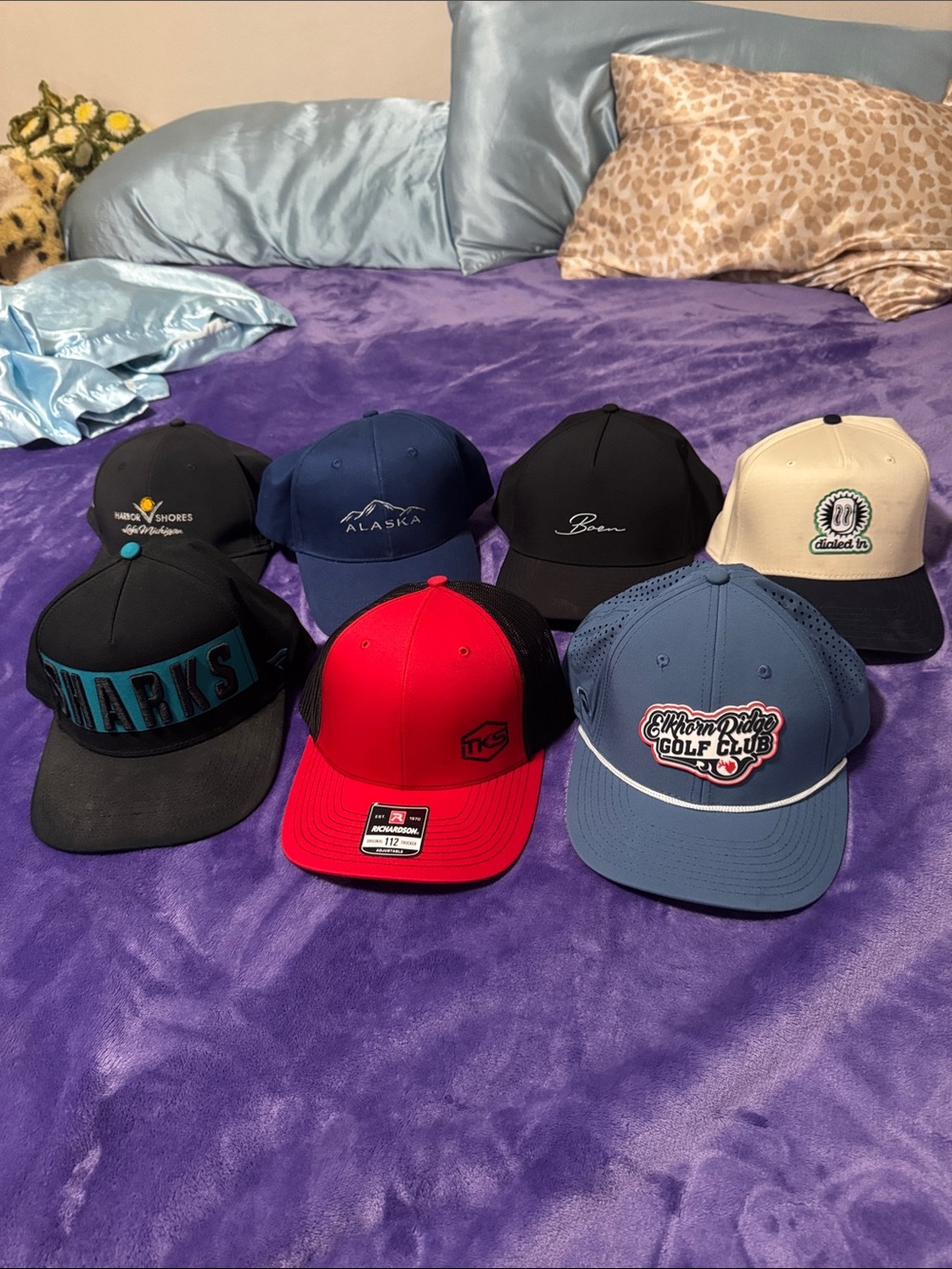 Assorted Men's Baseball Caps - Multi-Color Pack - Picture 9 of 9
